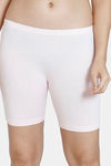 Zivame Girls Knit Cotton Shorts - Pink Dogwood — thumbnail 2